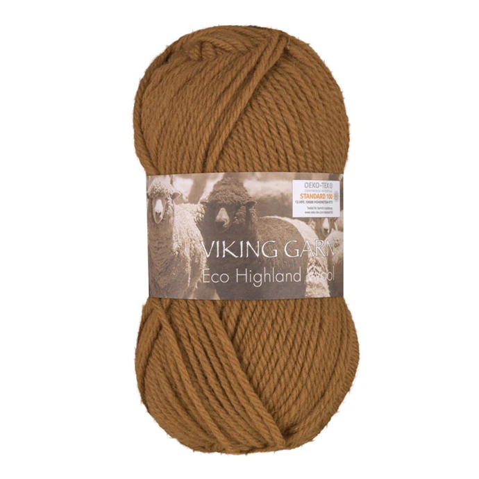 Highland ECO 100% Ull 50gr/110m Brun 253, se vårt sortiment av heminredning, garn & tyger. Alltid till bra priser.