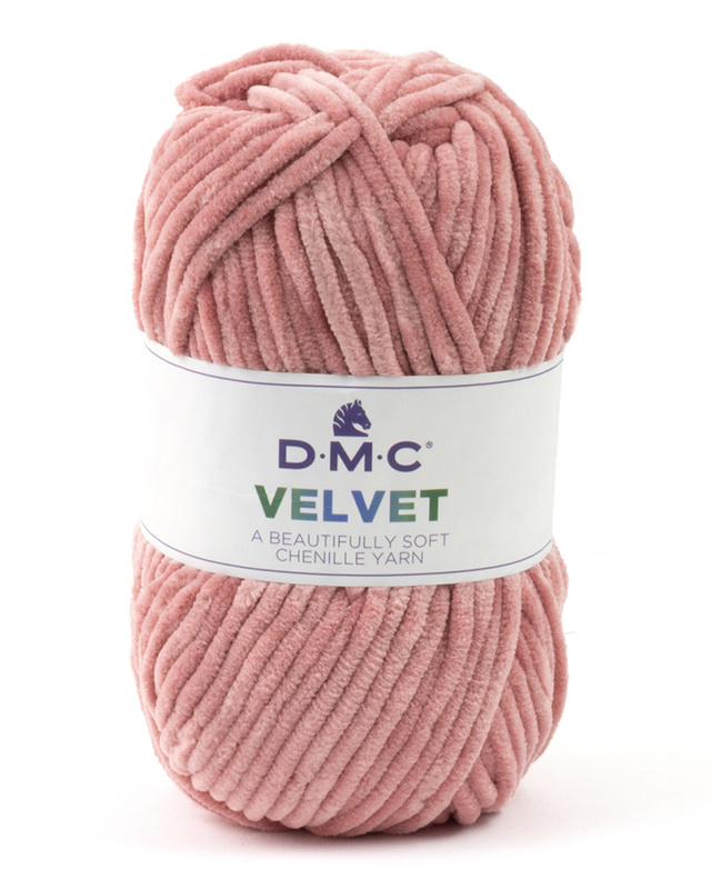 DMC Velvet Chenille 100g Laxrosa 013, se vårt sortiment av heminredning, garn & tyger. Alltid till bra priser.