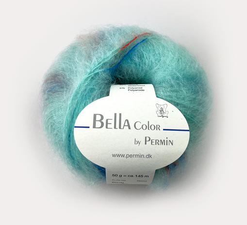 Bella Color flerfärgad mohair Mintgrön 883187, se vårt sortiment av heminredning, garn & tyger. Alltid till bra priser.