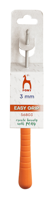 Virknål Easy Grip 3 mm, se vårt sortiment av heminredning, garn & tyger. Alltid till bra priser.