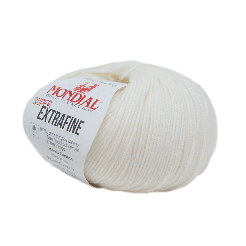 Extra fine Merino Ull Benvit 426, se vårt sortiment av heminredning, garn & tyger. Alltid till bra priser.