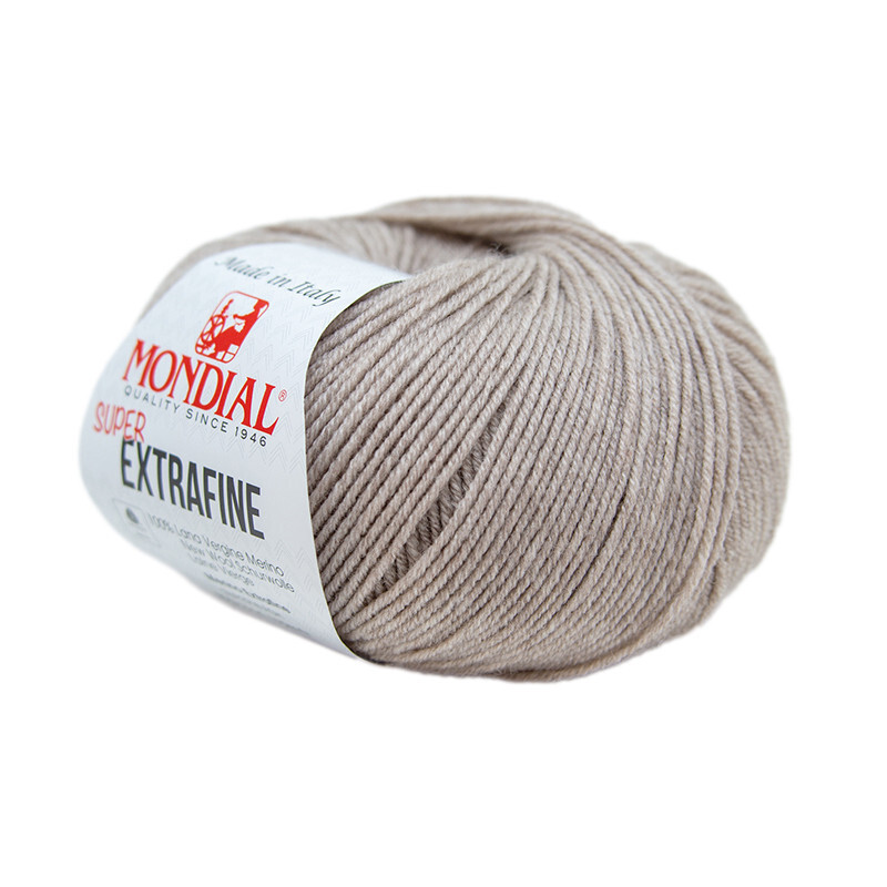 Extra fine Merino Ull  Beige 400, se vårt sortiment av heminredning, garn & tyger. Alltid till bra priser.